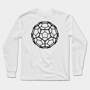 Fullerene Carbon Molecule Long Sleeve T-Shirt